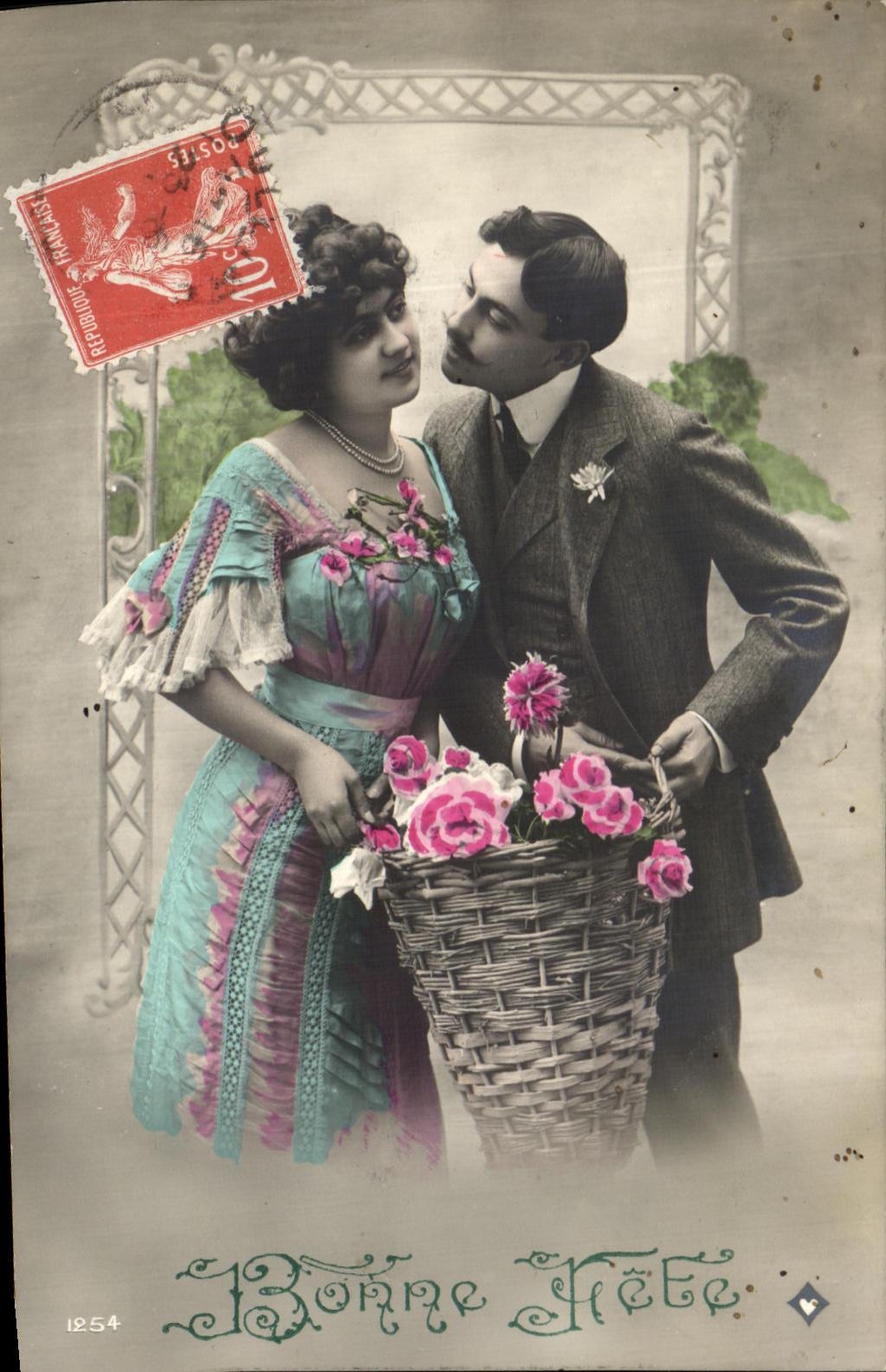 CPA Fantaisie Femme 