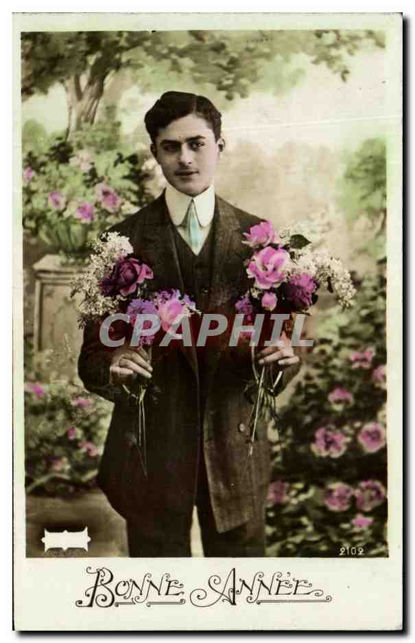 CPA Fantaisie Homme 