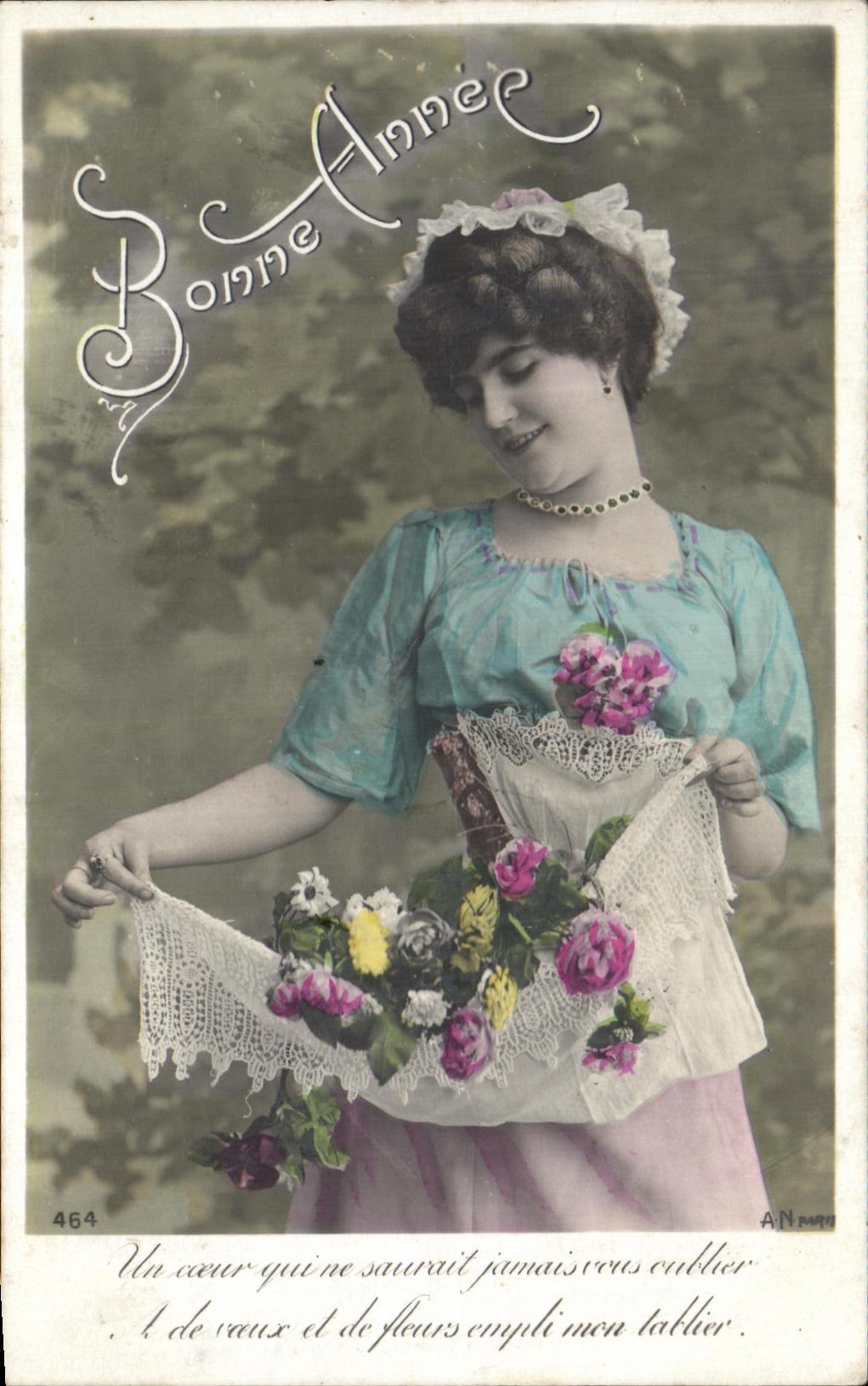 CPA Fantaisie Femme 