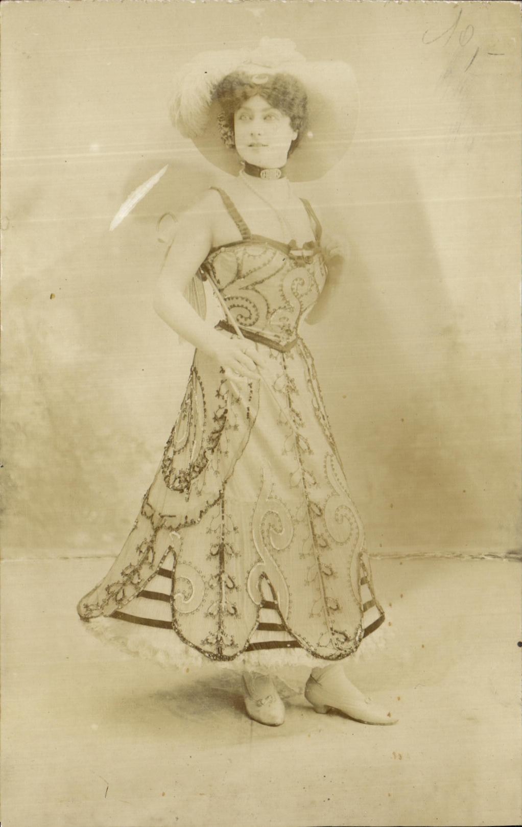Woman in Stage Costume — Studio Photograph — CPAPHIL No. 1