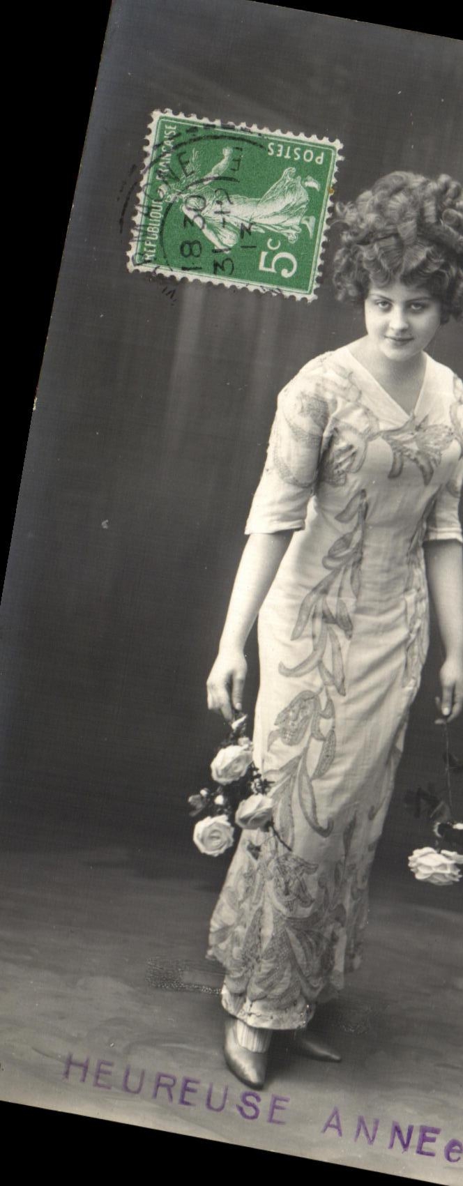 CPA Fantaisie Femme 