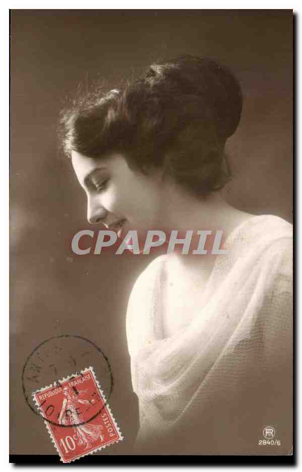 CPA Fantaisie Femme 