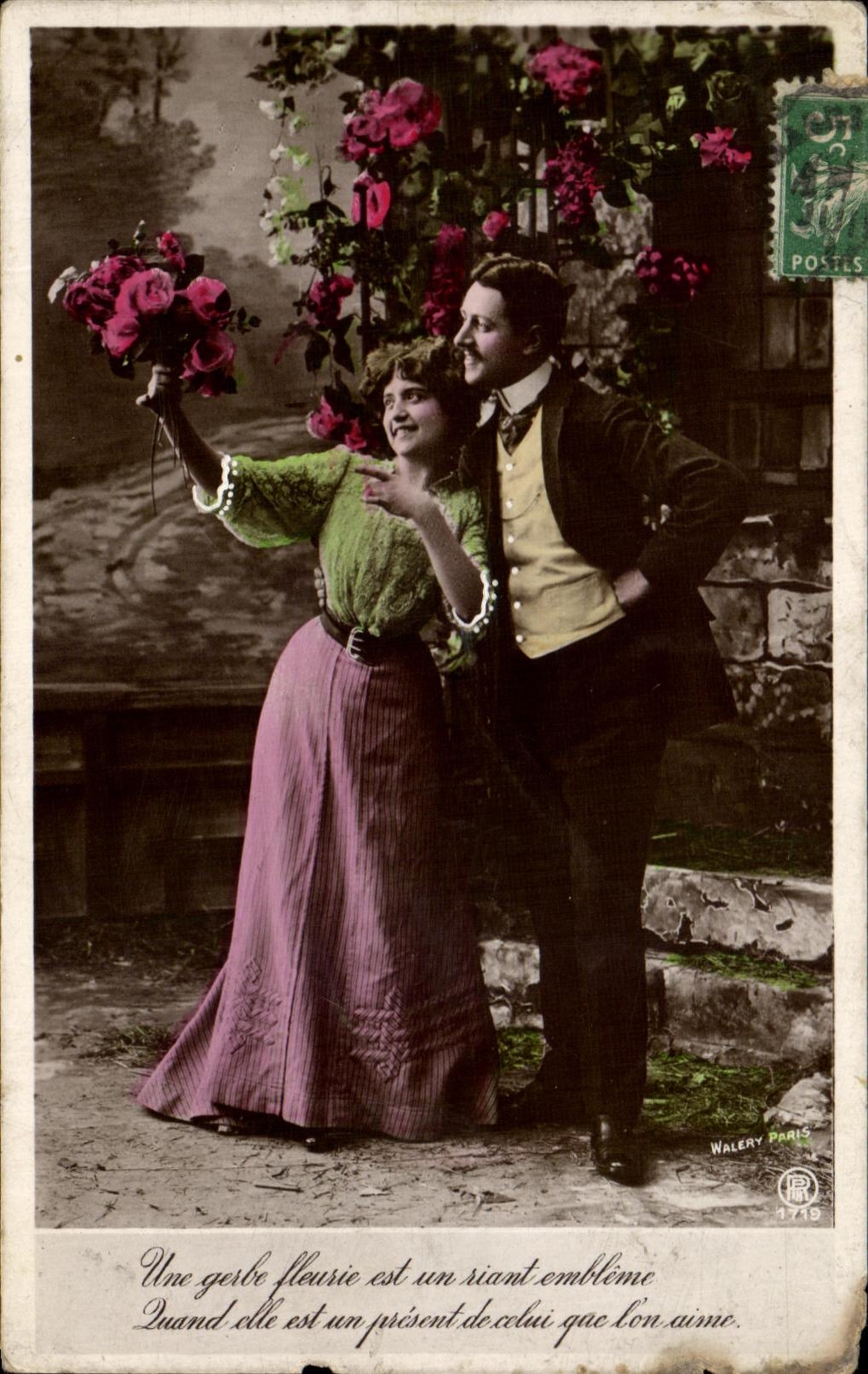 CPA Fantaisie Femme