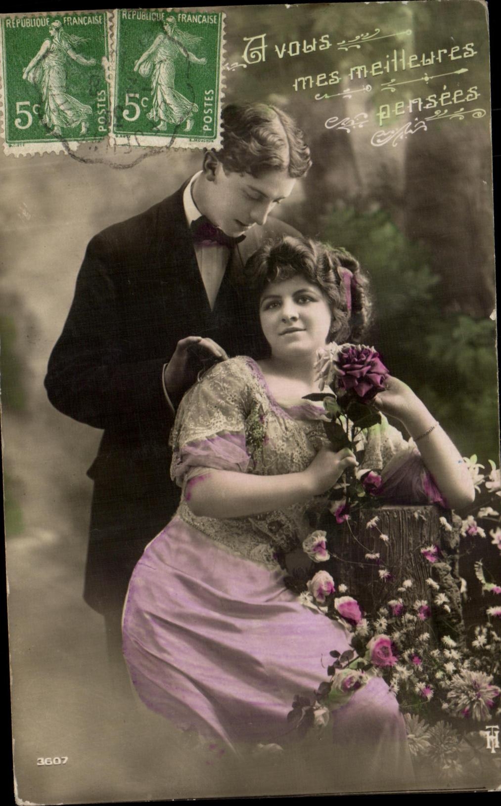 CPA Fantaisie Femme