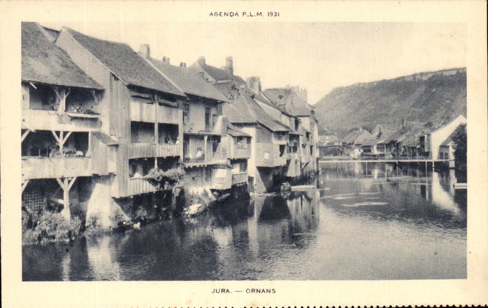 Ornans — Jura — Agenda P.L.M. 1931