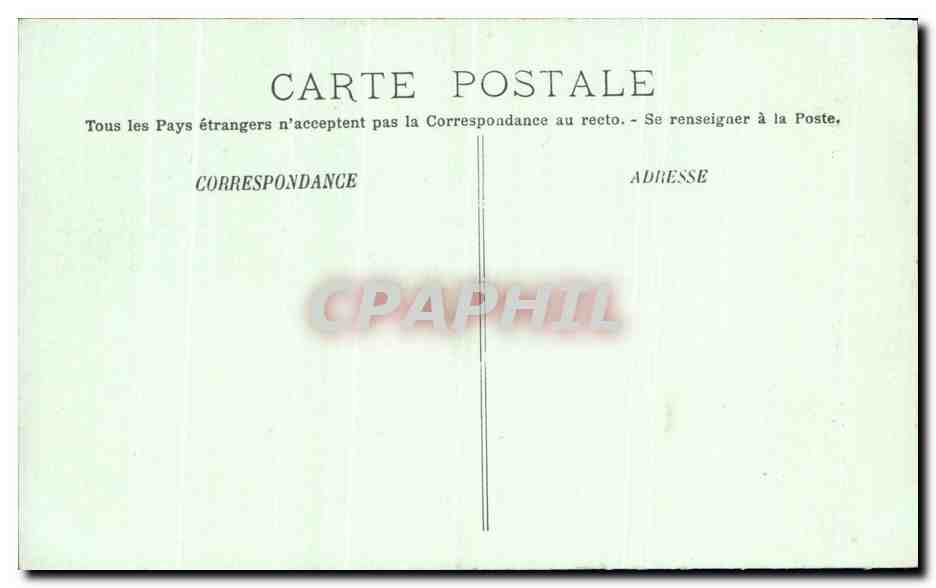 CPA Le Havre L'Eglise Saint Vincent de Paul — Verso