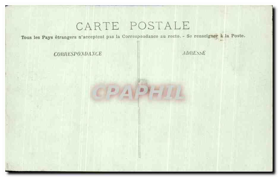 CPA Le Havre Saint Denis Chef de Caux — Verso
