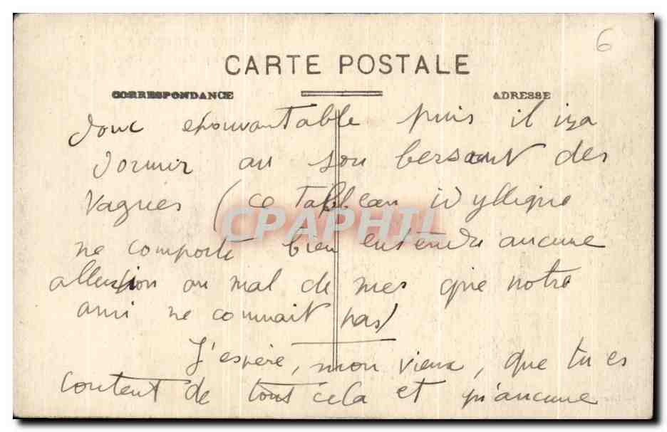 CPA Argentan L'Orne au Moulin d'Orion — Rückseite