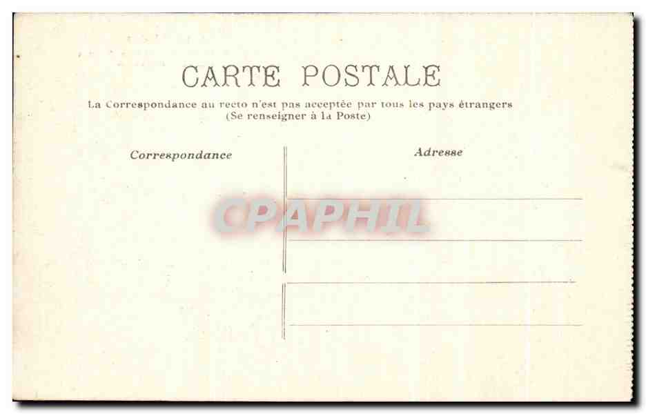 Argelès-Gazost — Vieilles Maisons et la Tour Mendagne — Magasin Universel — Rückseite