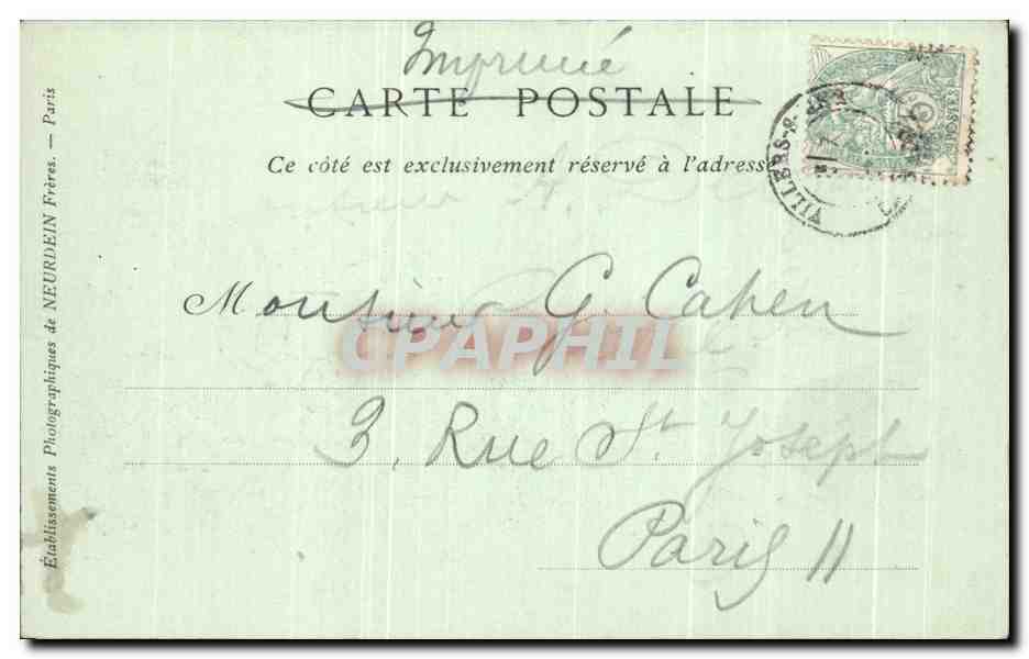 Villers-sur-Mer — Allgemeiner Blick — Collections ND Phot — Rückseite