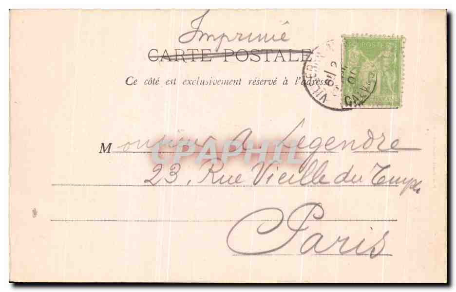 Villers-sur-Mer — Vue de la plage et du château — Phot. Postal, Villers-sur-Mer — Reverso