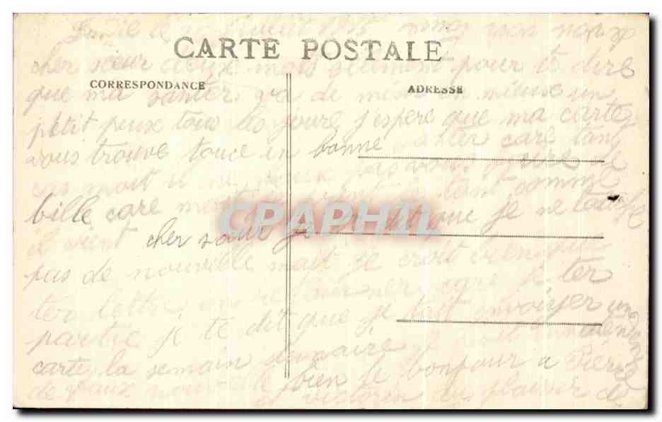 CPA Parthenay Porte St jacques vue d'entree — Rückseite