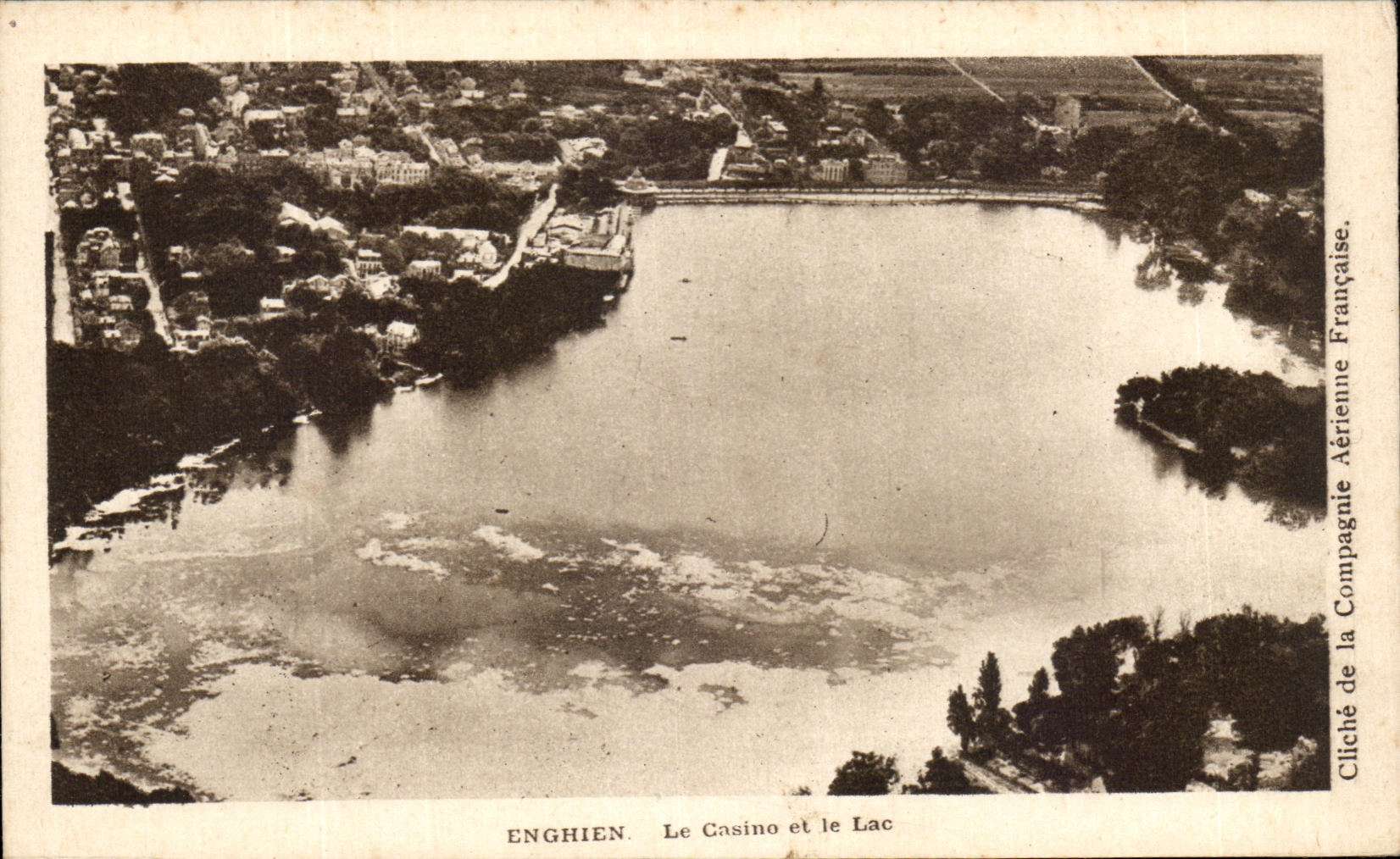 CPA Enghien Le Casino et le Lac