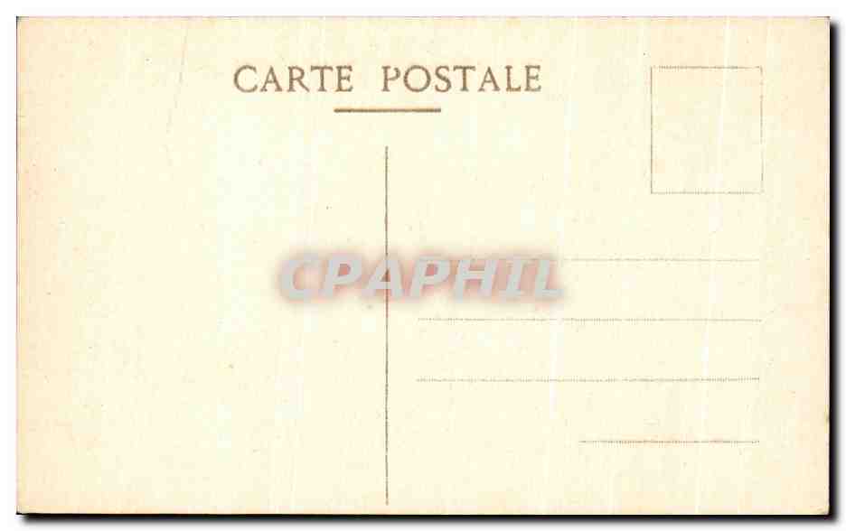 CPA Chantilly Le Chateau — Verso