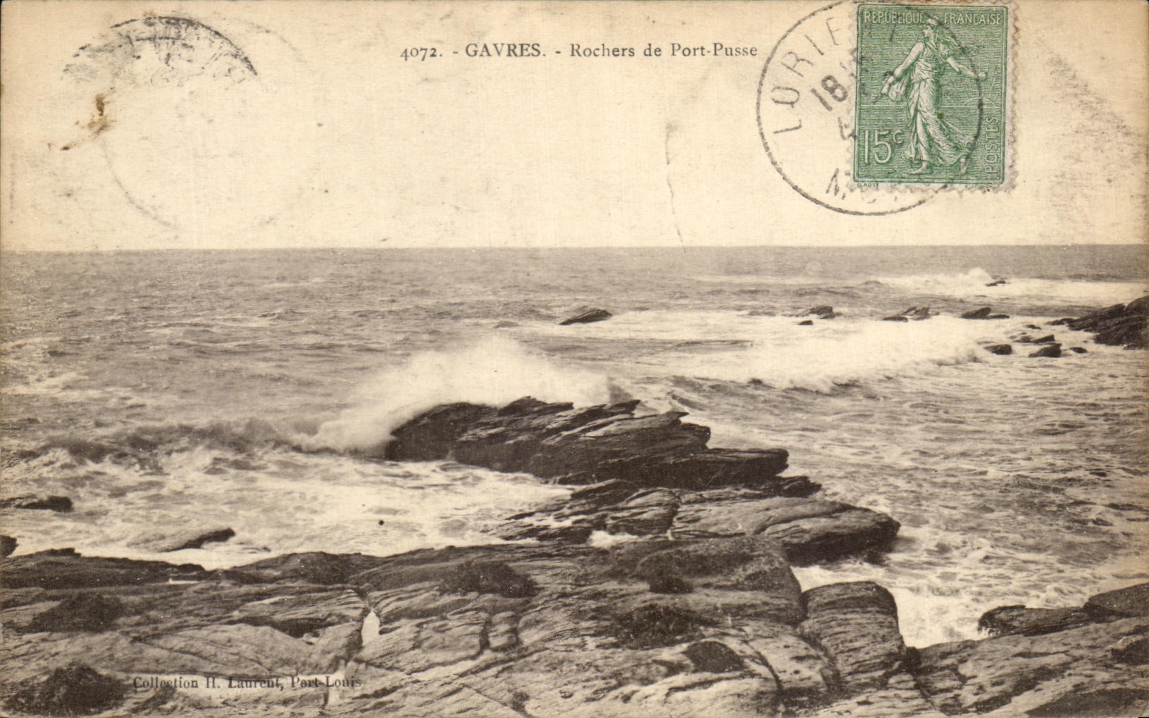 CPA Gavers Rochers de Port Pusse
