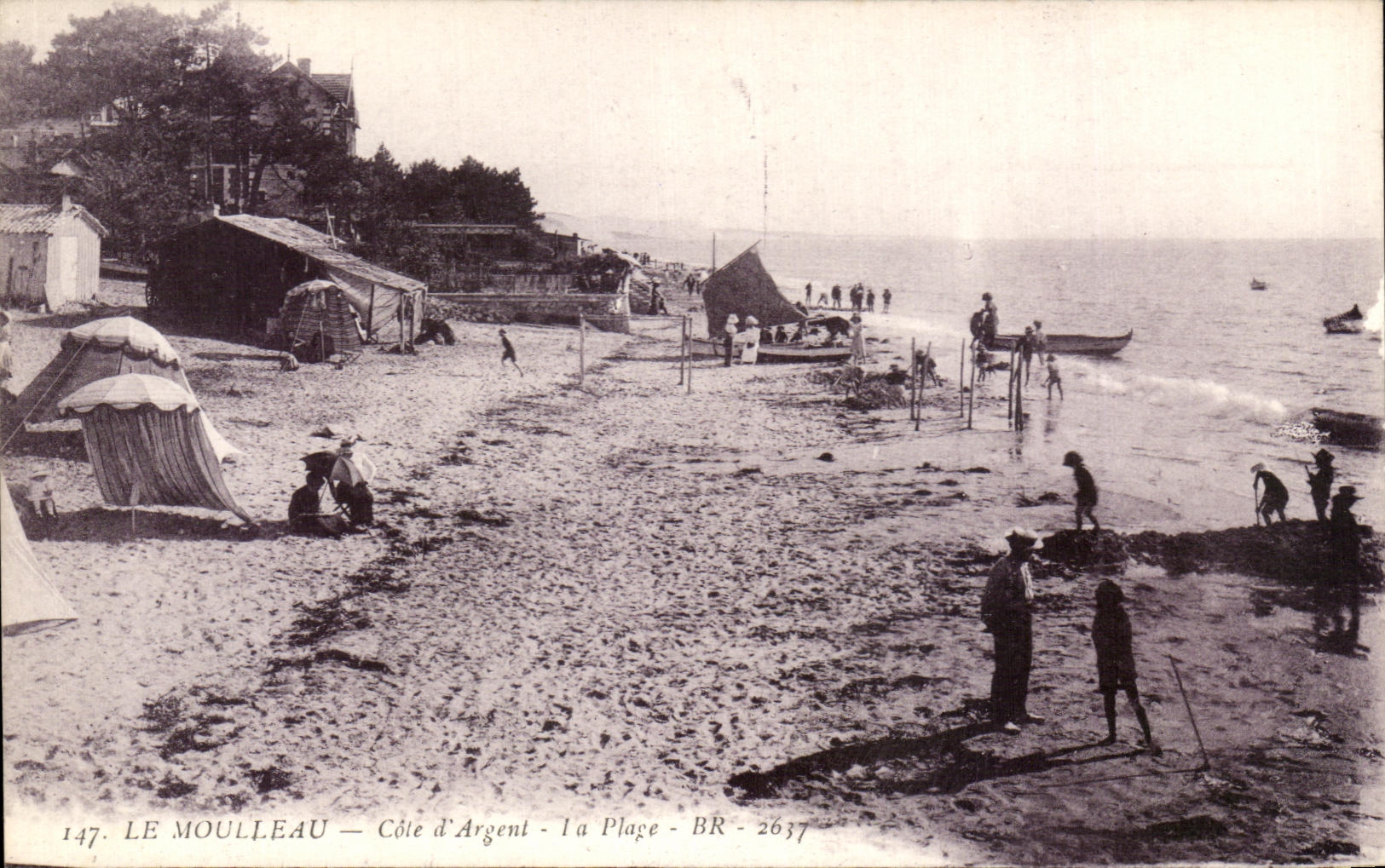 CPA Le Moulleau Cote d'Argent La Plage 