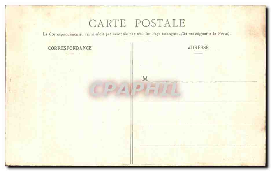 CPA Remiremont Vue Generale Prise du Calvaire — Rückseite