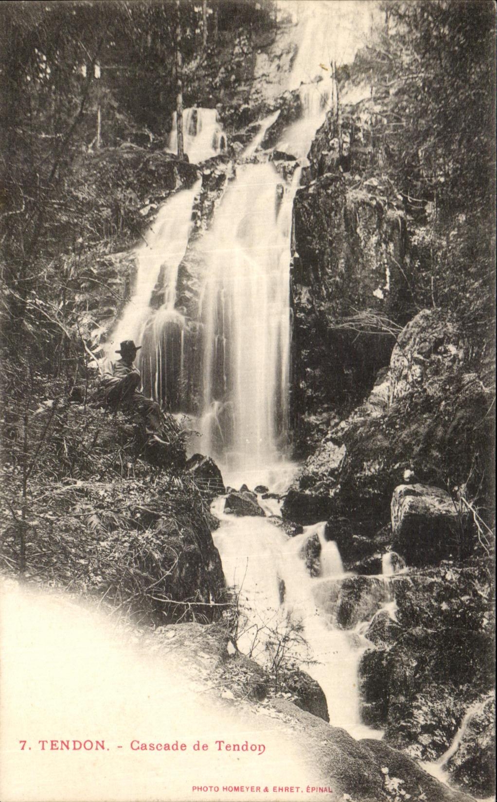 Tendond - Cascade de Tendond — Photo Homeyer & Ehret, Épinal, n°7