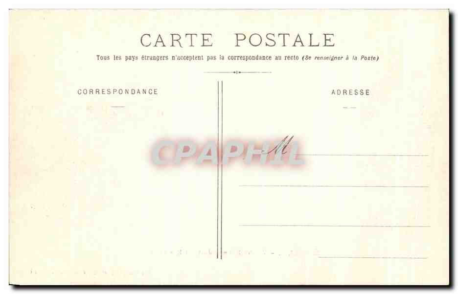 CPA Epinal Vieilles Maisons du Quai Rualmenil — Rückseite