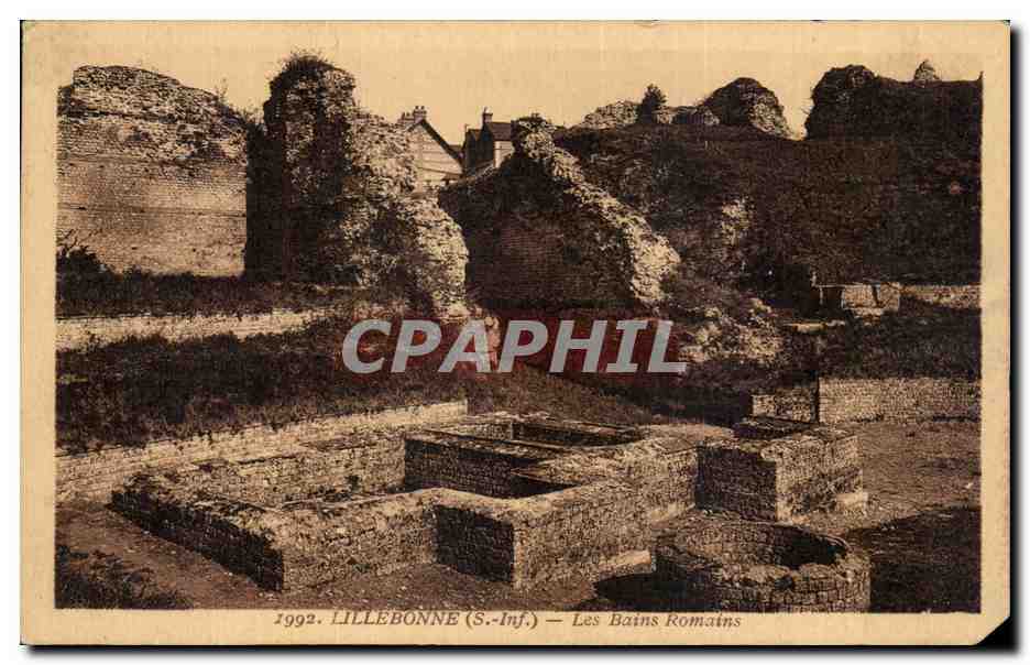 CPA Lillebonne Les Bains Romains