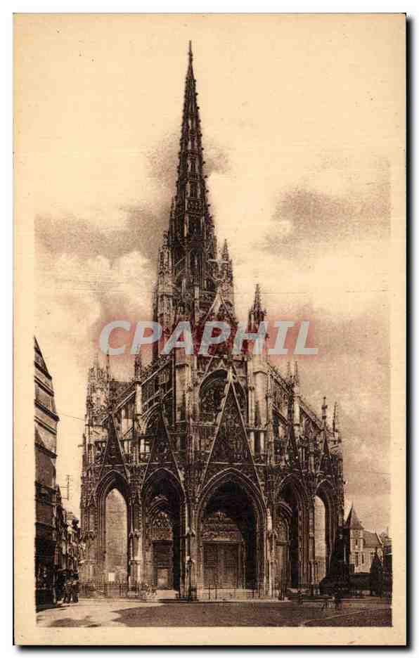 CPA Rouen L'Eglise St Maclou