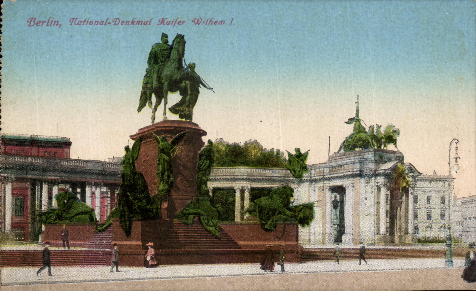 Berlin, National Monument to Emperor Wilhelm I. — Publisher not visible, series number not legible