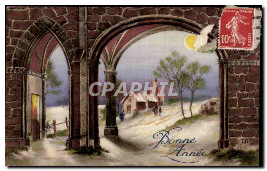CPA Bonne Annee