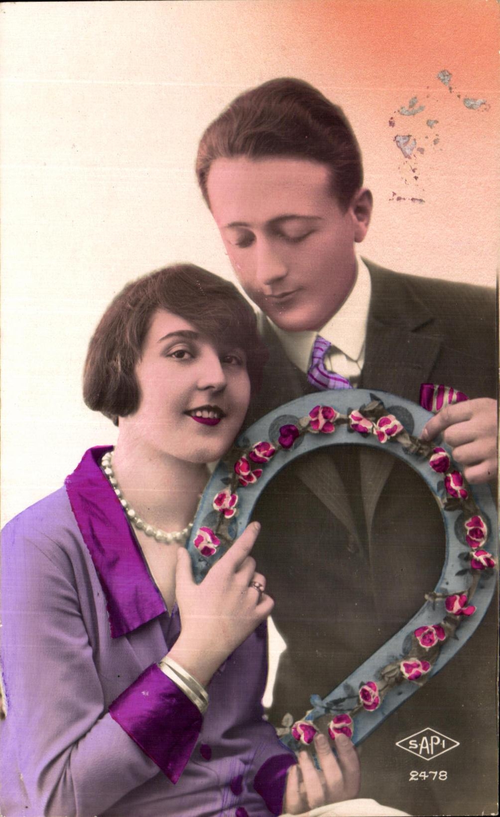 CPA Fantaisie Femme 