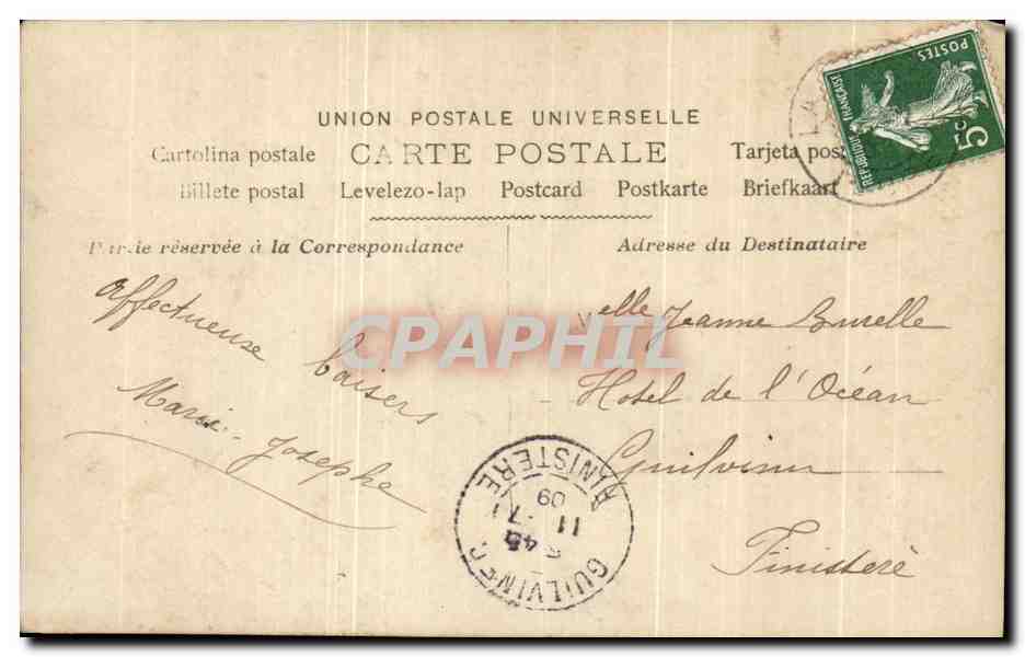 CPA Fantaisie Enfant — Verso