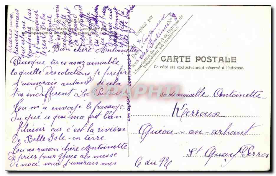 CPA Fantaisie La plaidoirie du bebe Avocat juge — Verso
