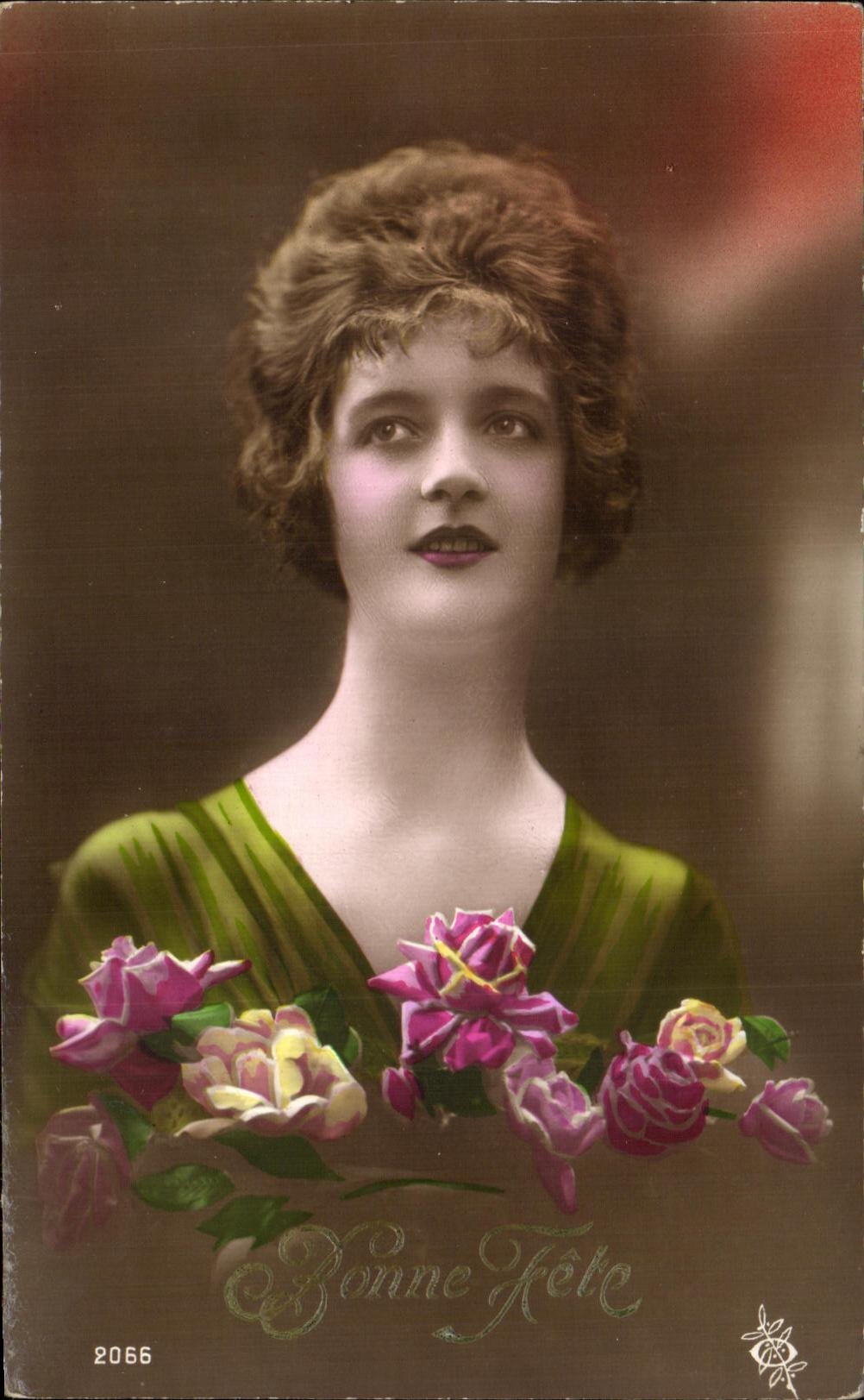CPA Fantaisie Femme 