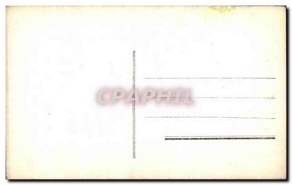 CPA Fantaisie Femme  — Rückseite