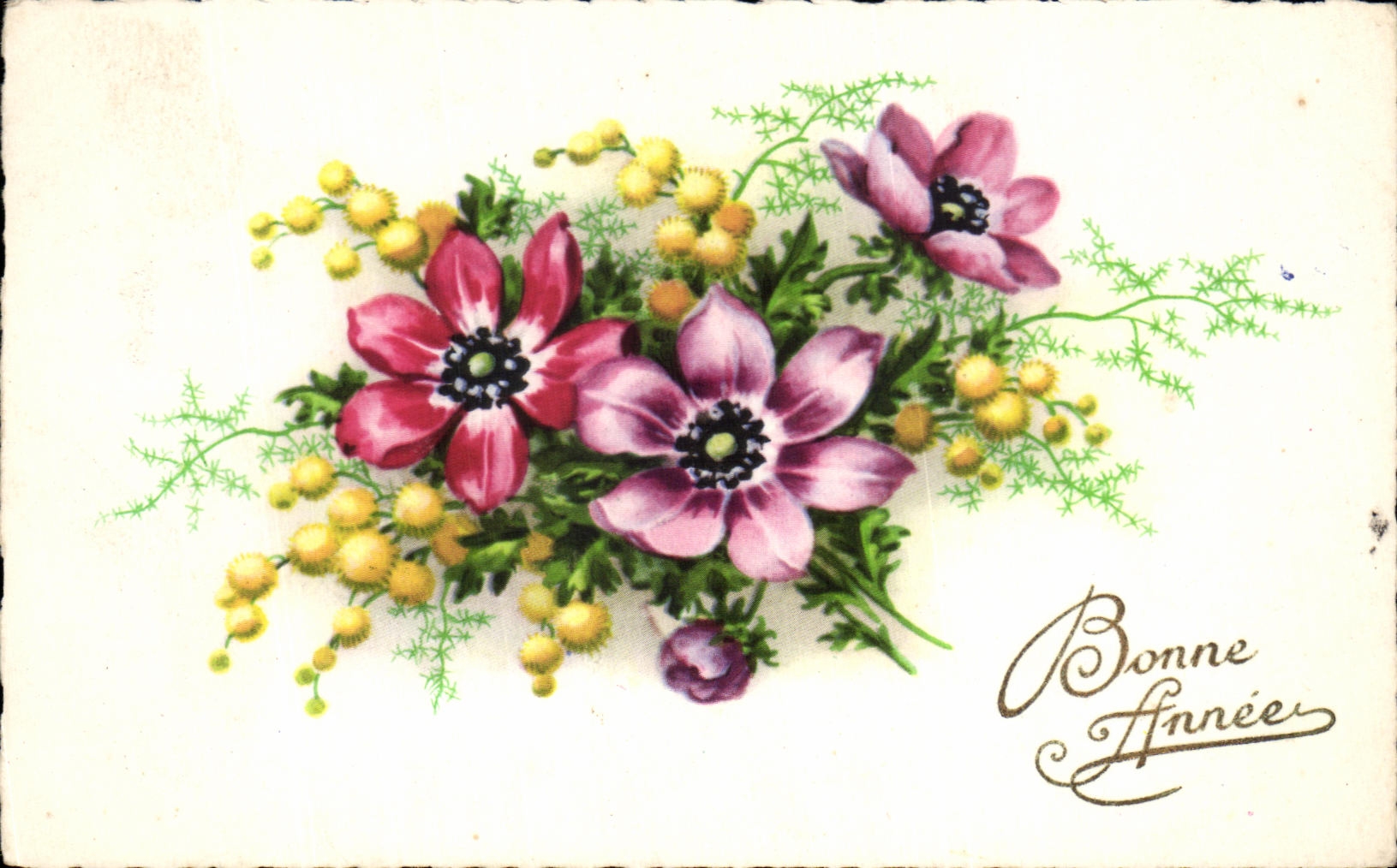 CPA Fantaisie Fleurs 