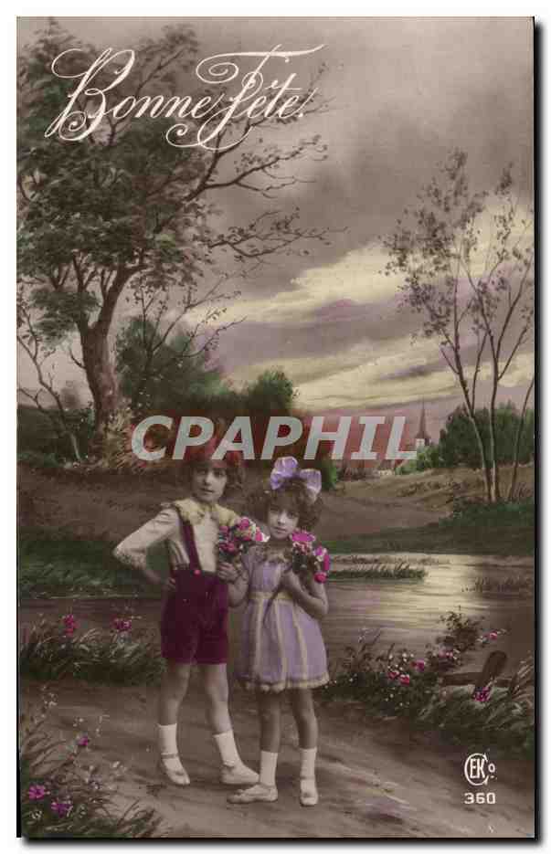 CPA Fantaisie Enfants