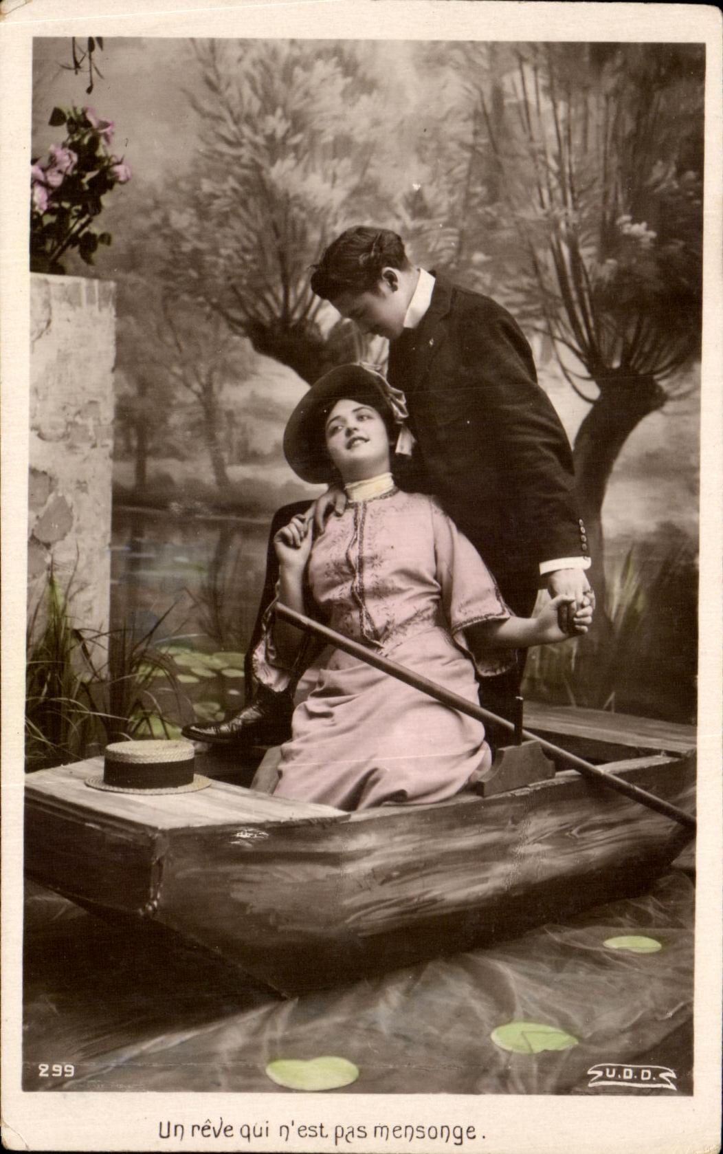 CPA Fantaisie Femme 