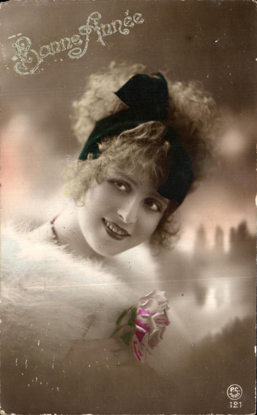 CPA Fantaisie Femme 