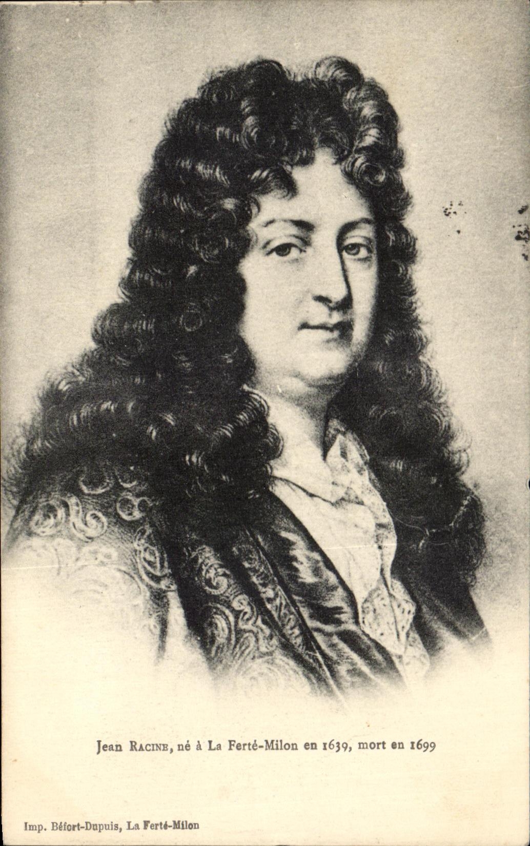 CPA Jean Racine ne a la Ferte Millon en 1639 mort en 1699