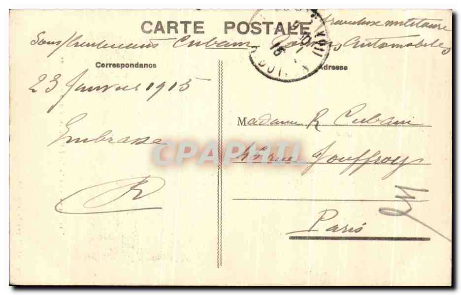 CPA Jean Racine ne a la Ferte Millon en 1639 mort en 1699 — Verso