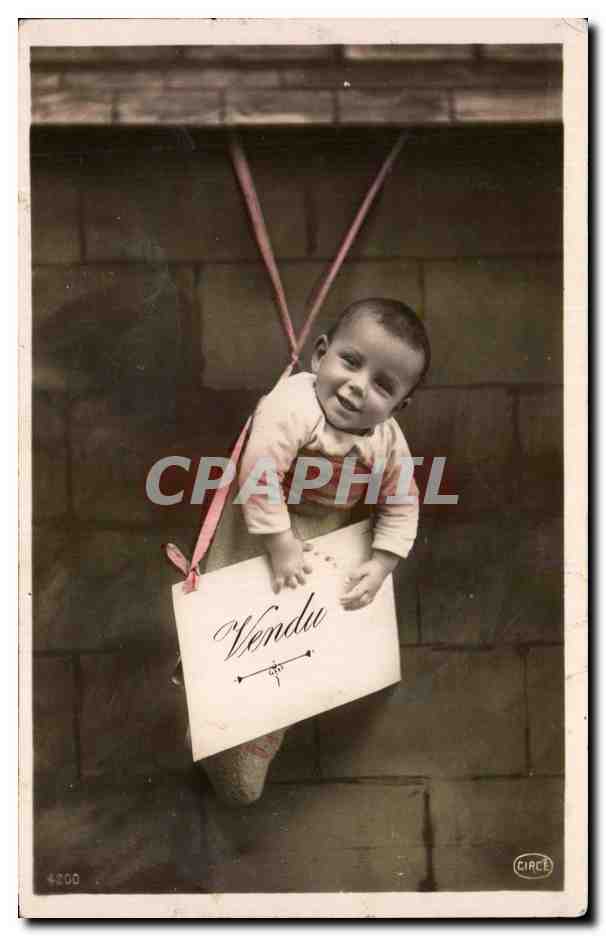 CPA Fantaisie Enfant Bebe