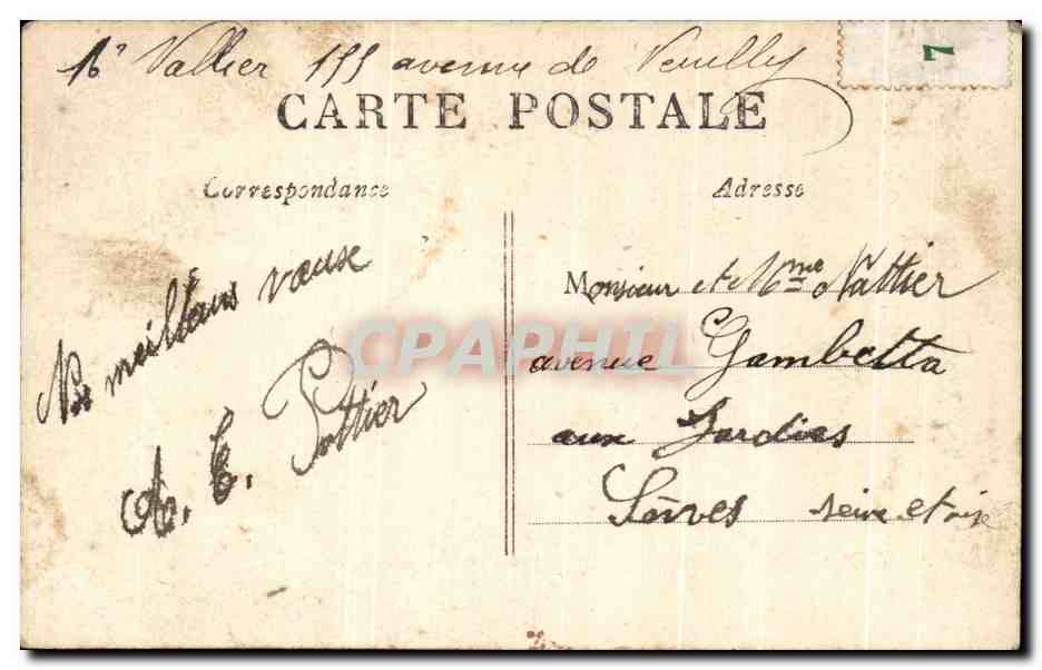 CPA Fantaisie Enfants Poules  — Rückseite