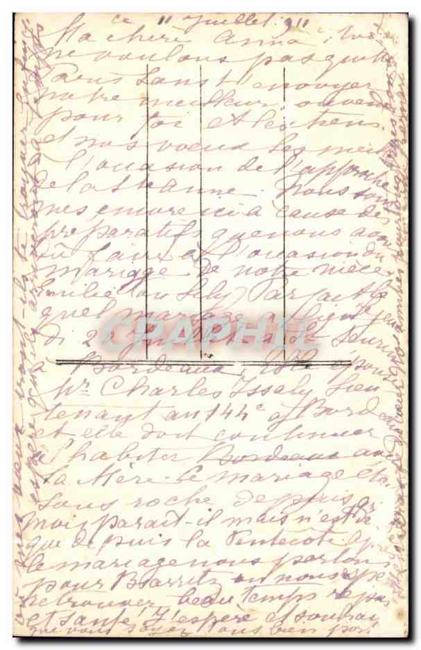 CPA Fantaisie Enfant Alsace — Verso