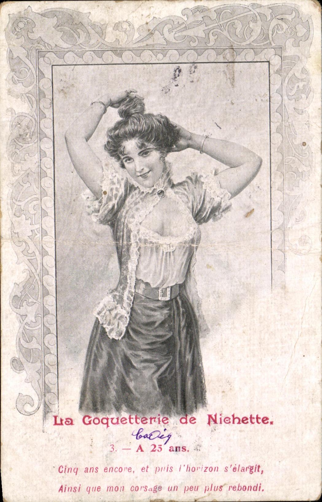La Coquetterie de Nichette — A 25 ans — éditeur Badiy, n°3