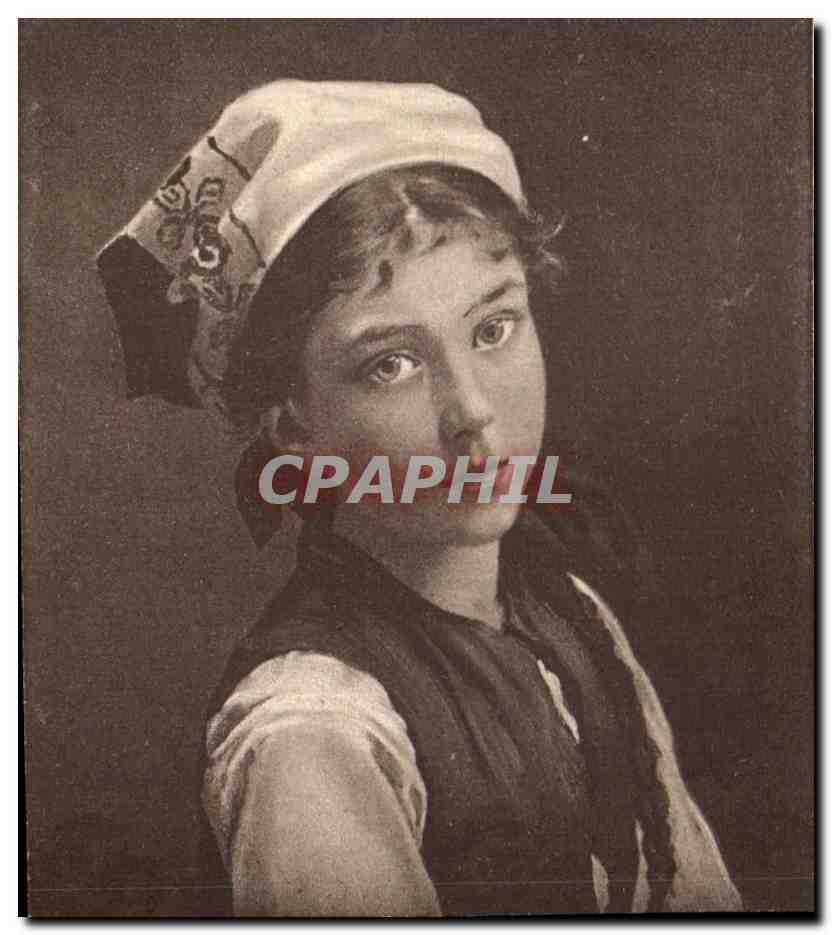 CPA Fantaisie Femme