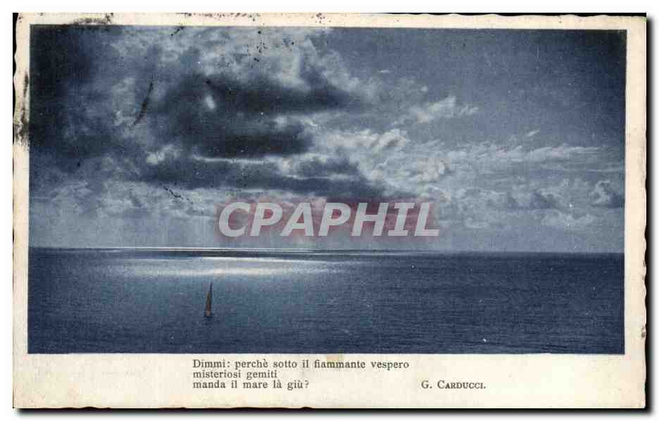 CPA Fantaisie Paysage Italie 