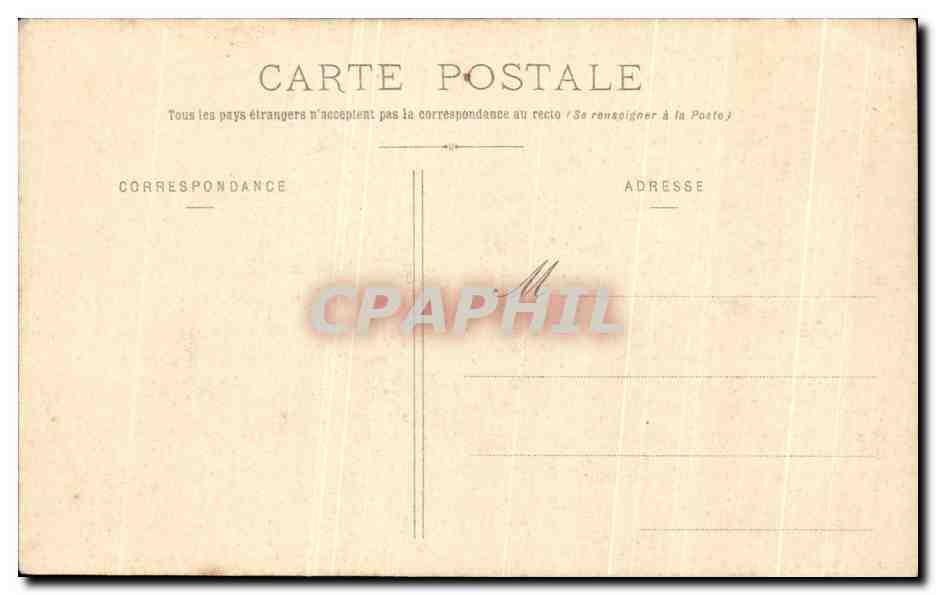 CPA Fantaisie Enfants La dinette  — Verso