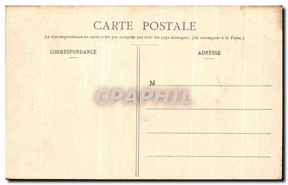 CPA Fantaisie Enfants  — Verso