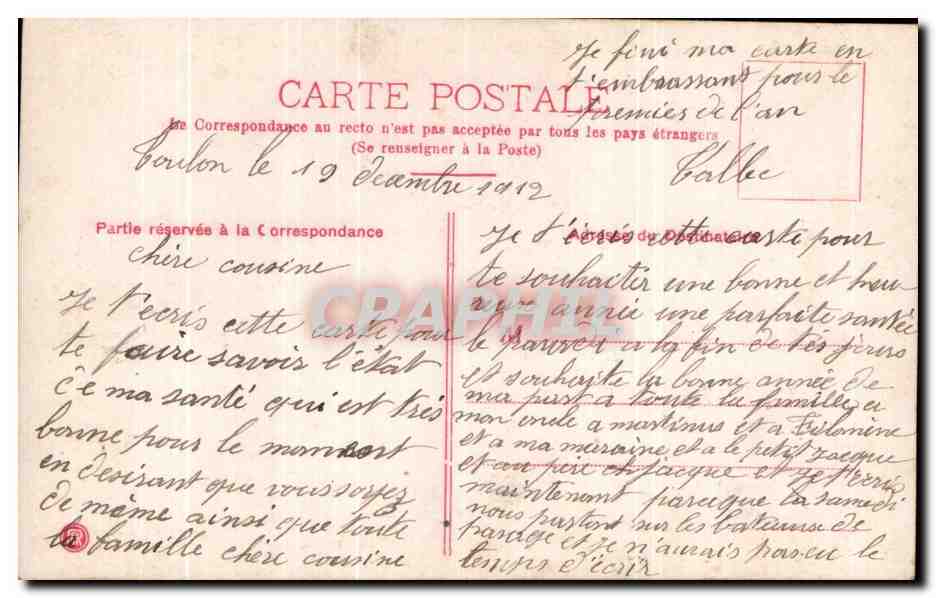 CPA Fantaisie Femme Oiseau — Rückseite