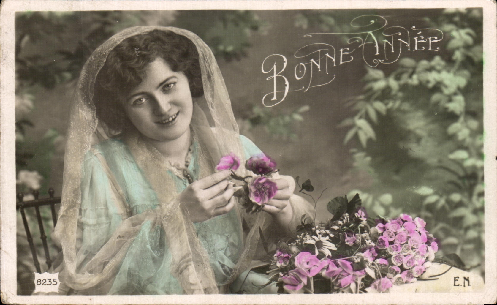 CPA Fantaisie Femme 