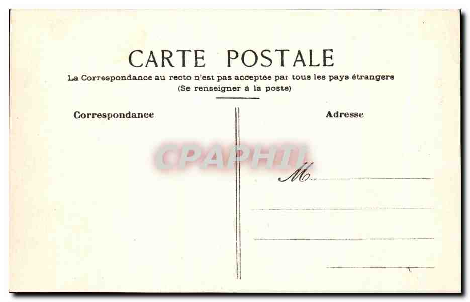 CPA Fantaisie Village  — Verso