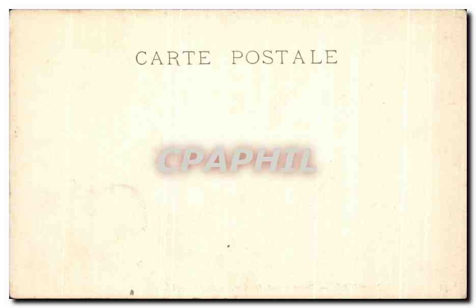 CPA Fantaisie Louvre Paris Esther devant ASsuerus Coypel — Verso